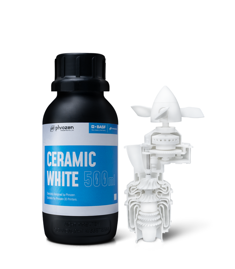 Resina Phrozen Engineering Rigid Ceramic Resin White 500g (Special Offer)