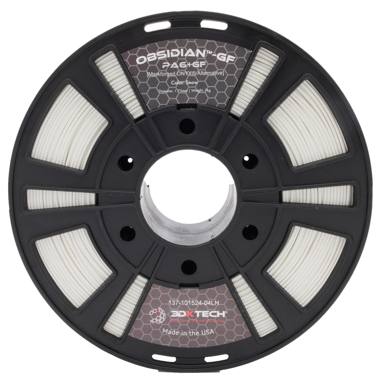 Filamento 3DXTech Obsidian Nylon 6+GF