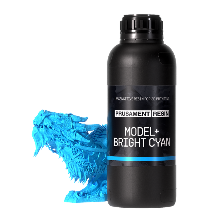 Resina Prusa Prusament Resin Model+ Bright Cyan 1kg
