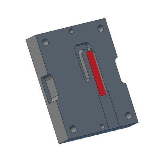 Acessório APSX Molde de Ensaio de Impacto Izod ASTM D256