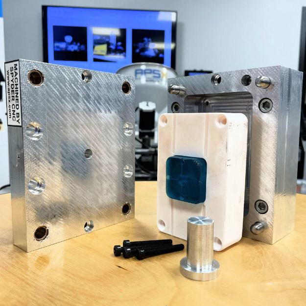 Acessório APSX Base de Molde MUD para xMOLD da Nexa3D