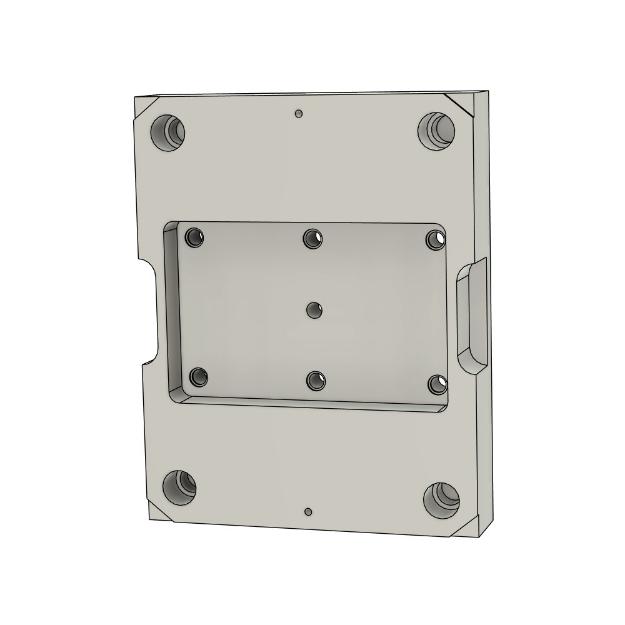 Acessório APSX Porta-Molde para Inserto Impresso em 3D, para APSX-PIM