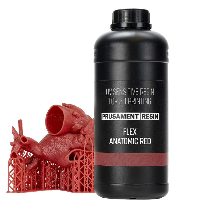 Resina Prusa Prusament Resin Flex Anatomic Red 1kg
