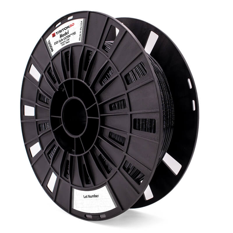 Filamento Triton3D - ESD ULTEM 1010 - Preto - Cartucho de 92 in³
