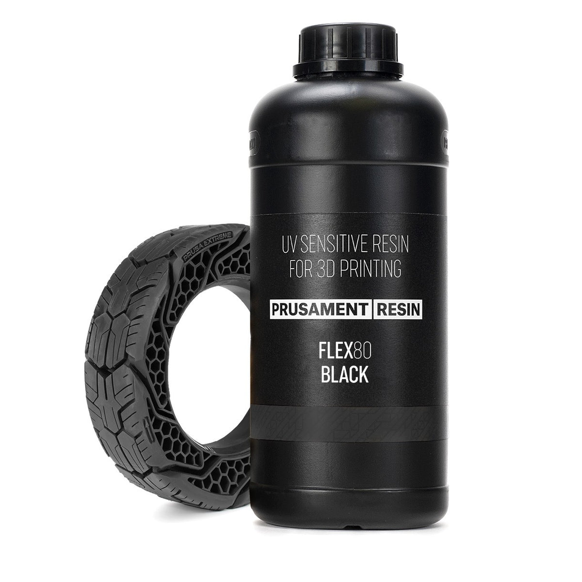 Resina Prusament Resin Flex80 Black 1kg da Prusa