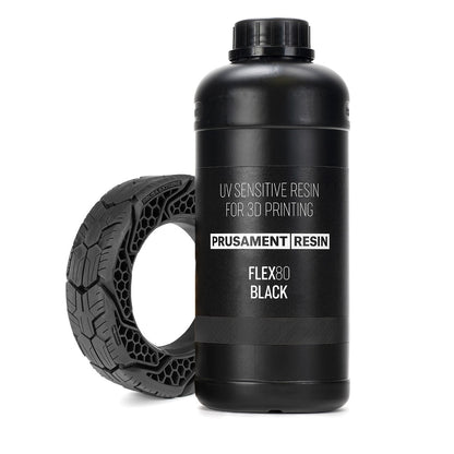 Resina Prusament Resin Flex80 Black 1kg da Prusa