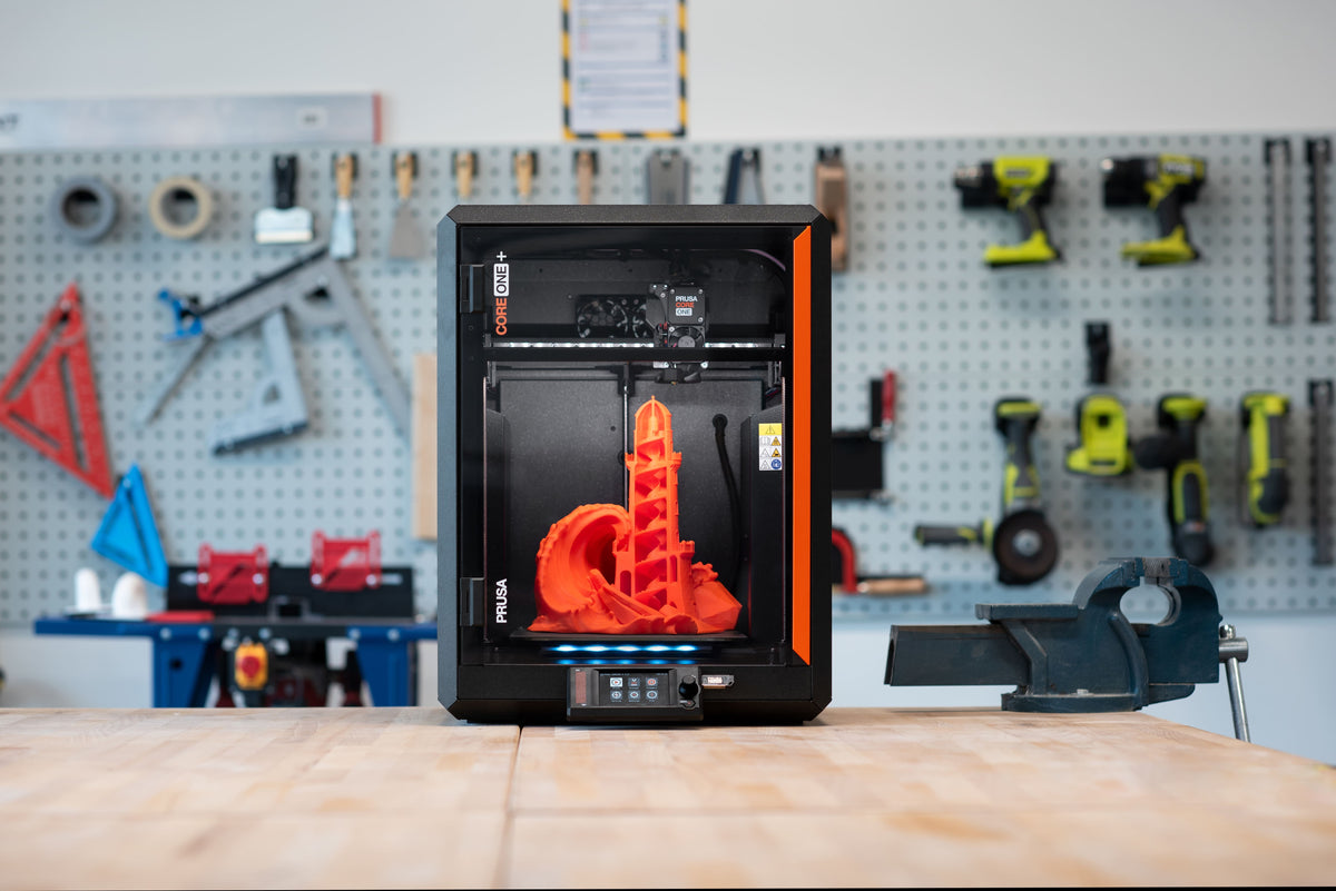 Modelo criativo impresso em PLA na CORE One+