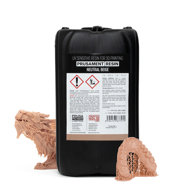 Resina Prusa Prusament Resin Model Neutral Beige 5kg