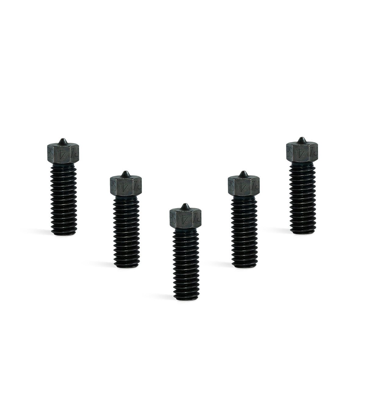 Peça Consumível Phrozen Jogo de Bicos GammaMaster Resistentes à Abrasão 0,4 mm, 5 unidades