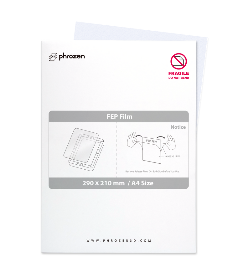 Peça Consumível Phrozen Película FEP A4, 210 x 290 mm