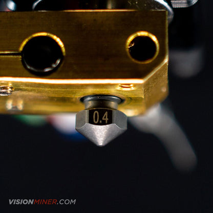 Peça Consumível Vision Miner Bico de Aço Endurecido