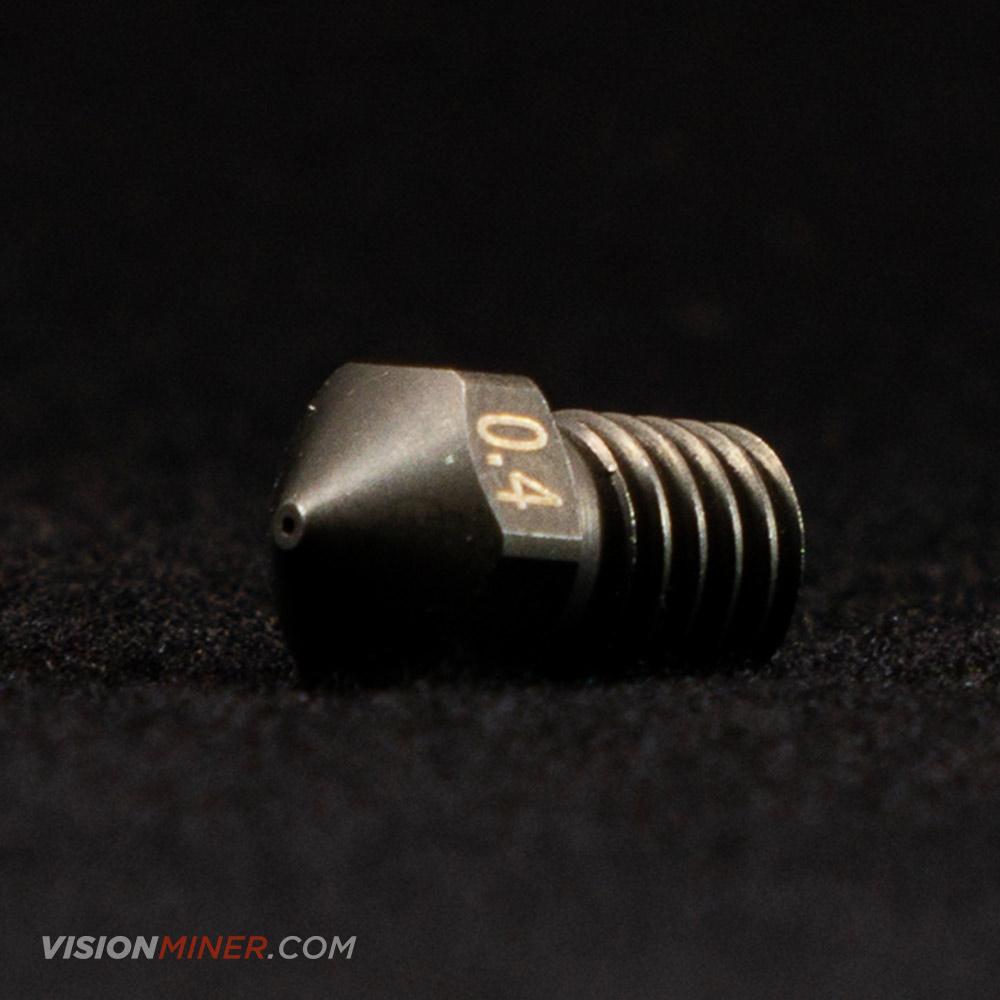 Peça Consumível Vision Miner Bico de Aço Endurecido