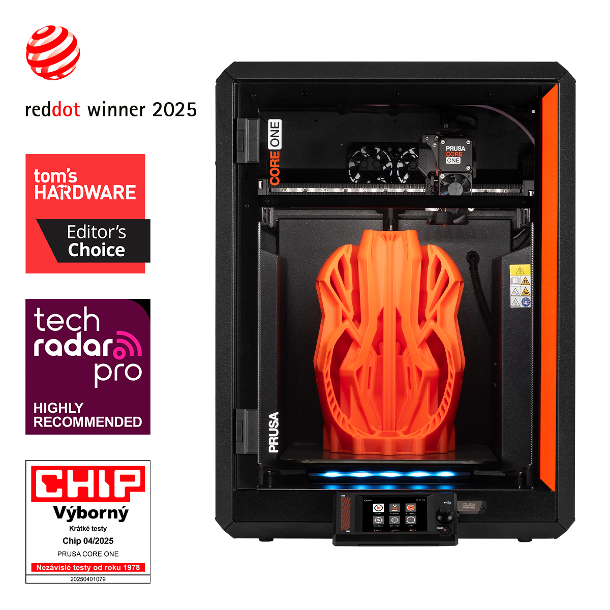 Perfis de material prontos no fatiador da Prusa