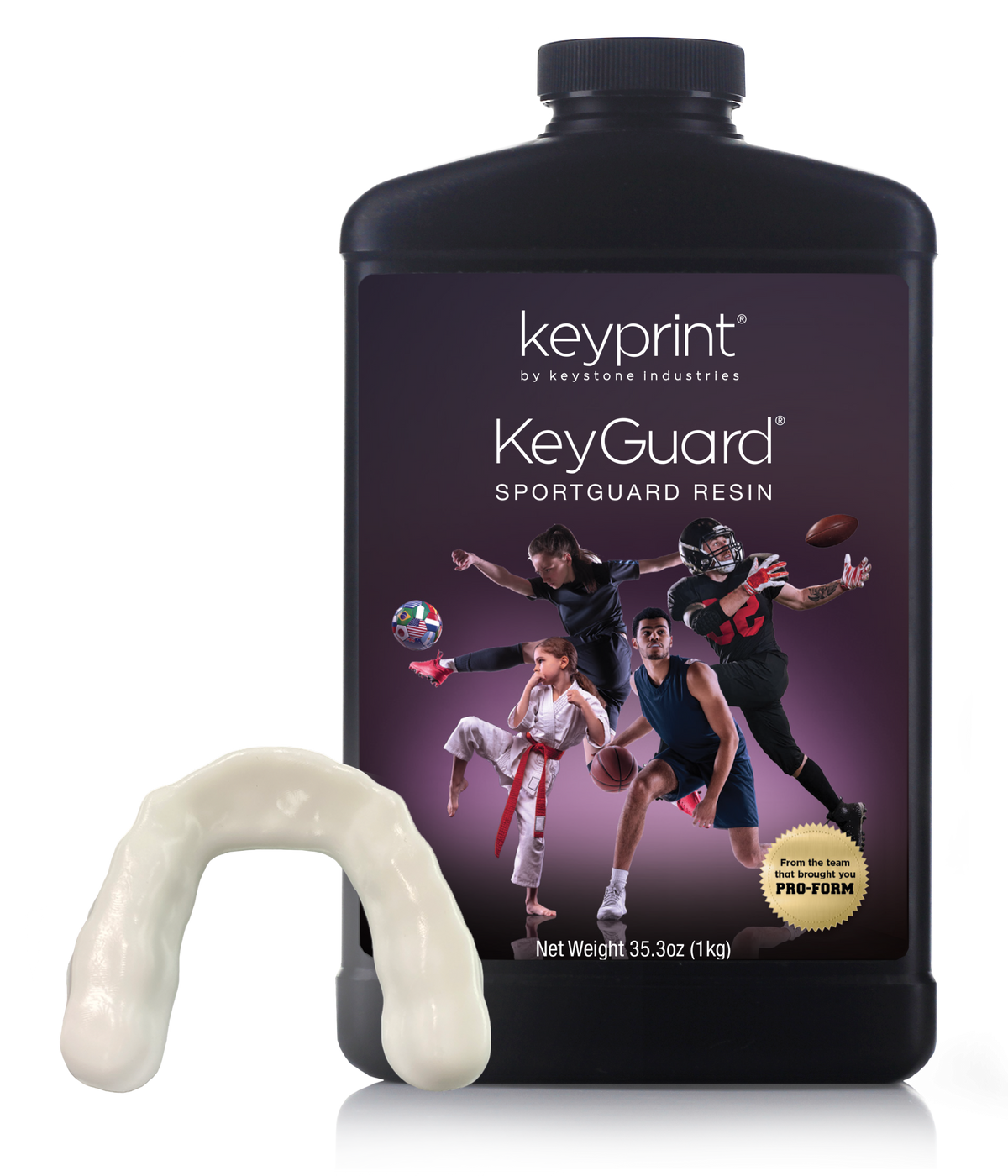 Resina dental Keystone KeyGuard da linha KeyPrint