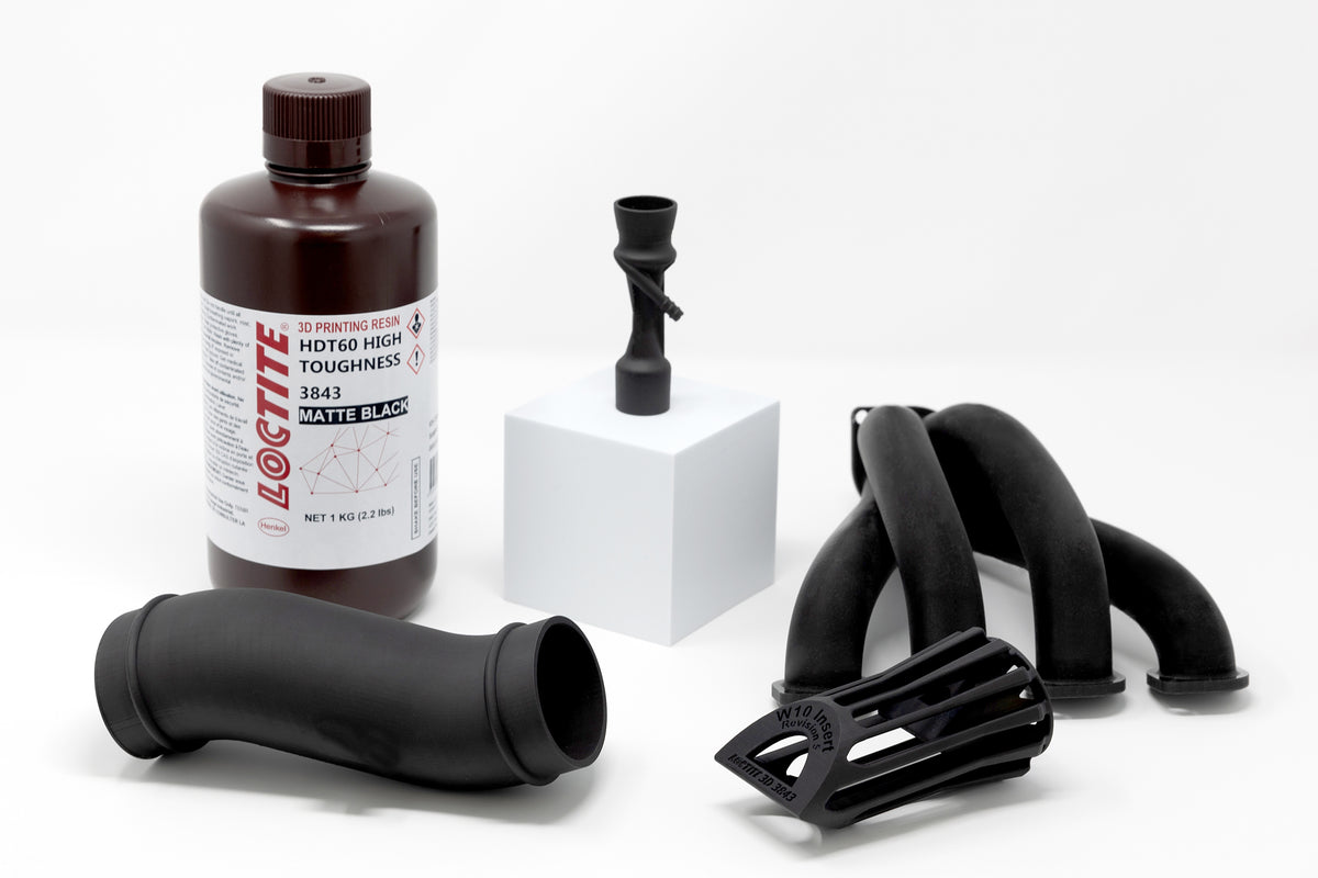 Resina Loctite 3D - 3843 - Preço do kg — frasco Preto