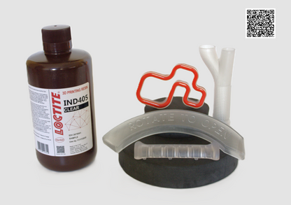 Resina Loctite 3D - IND405 - Preço do kg — frasco Transparente