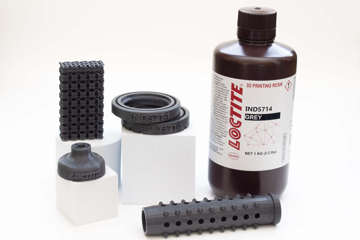 Resina Loctite 3D - IND5714 - Preço do kg — frasco Cinza